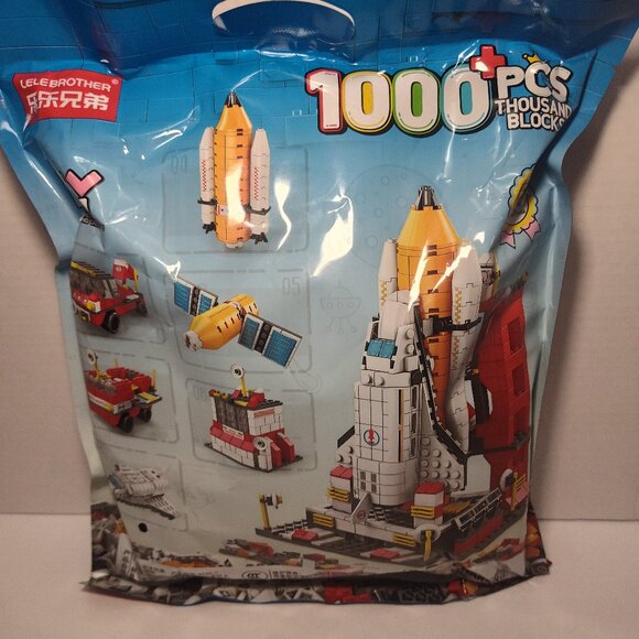 Space Exploration Shuttle Launch Control Center, 6-in-1 STEM Space Building Kit - Picture 2 of 3